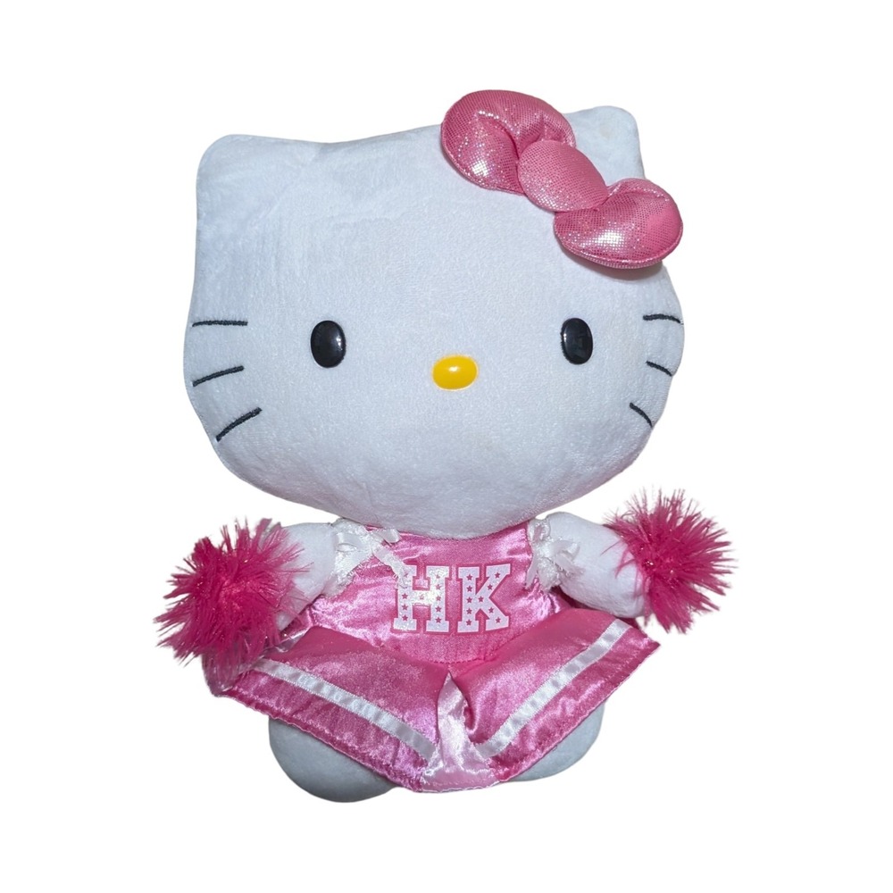 Ty Hello Kitty‎ Sanrio 12" Plush Stuffed Animal Pink Outfit Cheerleader HK Rare